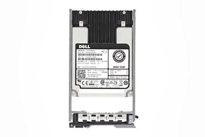 Picture of Dell 960GB SSD SAS Mixed Use 12Gbps FIPS-140 512e 2.5in with 3.5in HYB CARR, PM5-V,3 DWPD, 5256 TBW, 14G