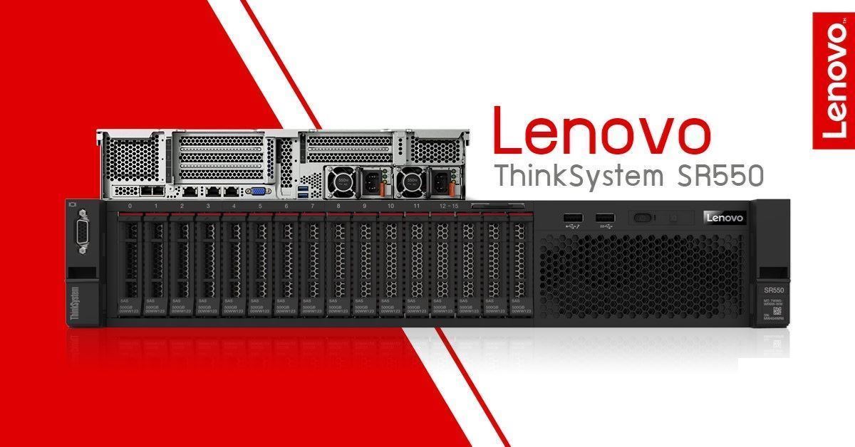 Lenovo ThinkSystem SR550 SFF Silver 4208. Nhà phân phối máy chủ số Việt  Nam